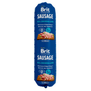 Salam Brit cu Pui & Miel 800 g