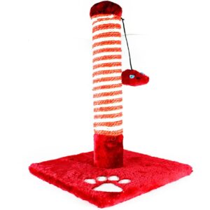 SISAL PENTRU PISICI PAPILLON GUSS ROSU 25x25x40(h)cm