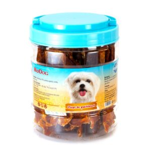 RECOMPENSE PENTRU CAINI BIODOG PIEPT DE PUI FILEURI 500GR/CA-01H