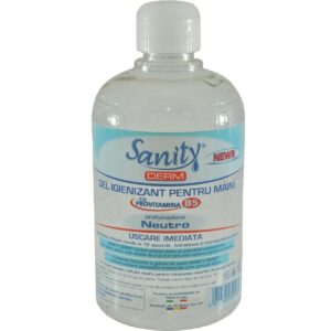 GEL IGIENIZANT PENTRU MAINI SANITY 500ML/24IGSD500