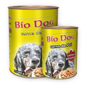 HRANA UMEDA PENTRU CAINI BIODOG PUI 1250G (12BUC/BAX)
