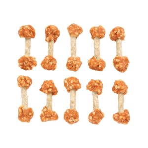 FLAMINGO RECOMPENSE PENTRU CAINI HAPKI GANTERA CU PUI SI OREZ 150G