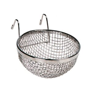 CUIB PENTRU PASARI EXOTICE DIN METAL FLAMINGO 9.5CM