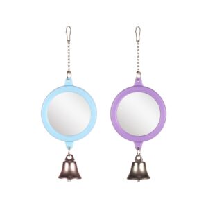 JUCARIE PENTRU PASARI EXOTICE FLAMINGO OGLINDA ROTUNDA+CLOPOTEL